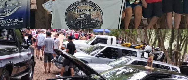 Alberdi: el Encuentro de Autos y Motos Antiguos convocó a visitantes y sumó a una causa solidaria