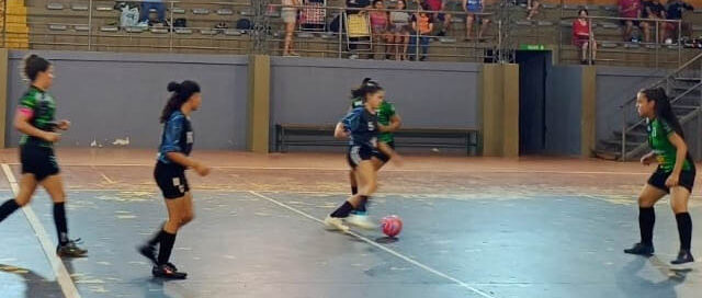 Capioví: se jugó la primera fecha del Torneo de Futsal Femenino en el Polideportivo Municipal