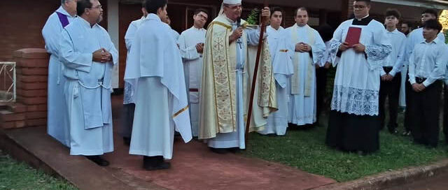 Wanda: la Diócesis de Puerto Iguazú celebró la reapertura del Seminario Menor “Santos Mártires de las Misiones”