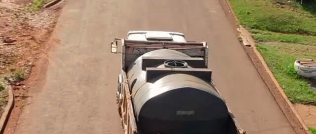 Bernardo de Irigoyen: refuerzan el servicio de agua en el barrio Vista Alegre por baja en la represa