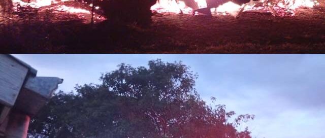 Incendio en un galpón dejó daños materiales en Aristóbulo del Valle