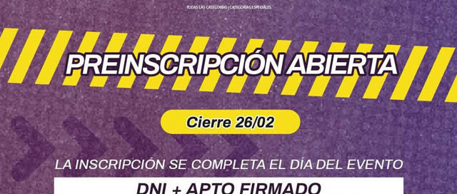 Oberá abrió preinscripciones para el XXXIII Gran Prix Nocturno que se correrá en tres fechas