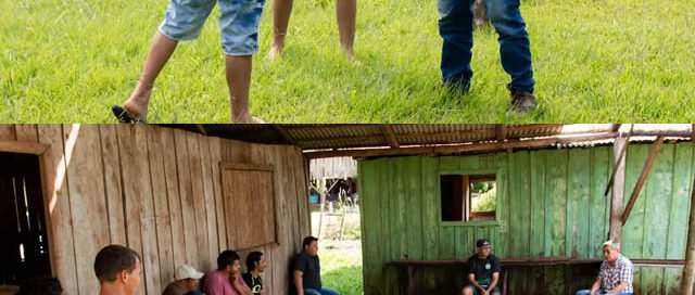 Bernardo de Irigoyen: coordinaron trabajos de mejora de caminos con vecinos de Bajo Pepirí