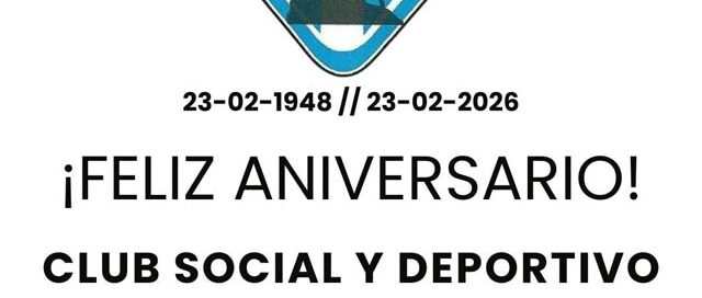 Jardín América celebró el aniversario del Club Social y Deportivo