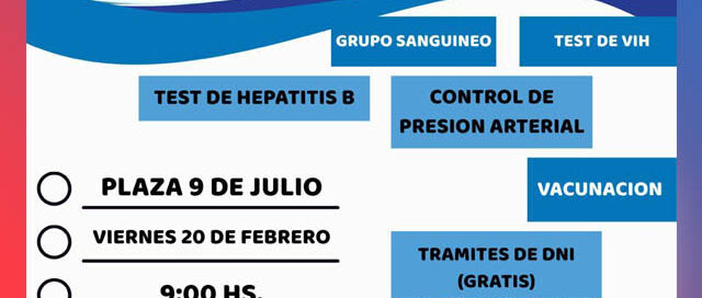 Posadas: el viernes se realizará la jornada P.A.S. Salud y Prevención en la plaza 9 de Julio