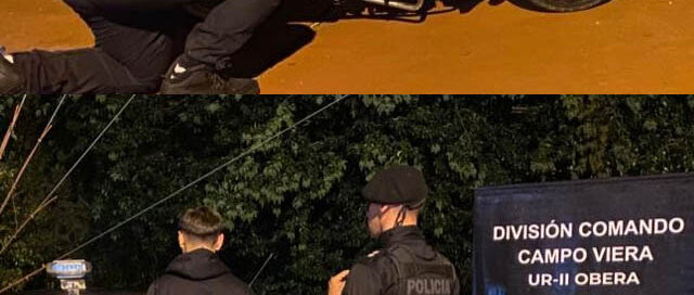 Campo Viera: detenido por maniobras temerarias y ruidos molestos con una motocicleta