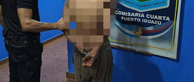 Puerto Iguazú: detuvieron a “Cepillo” tras asaltar a un repartidor y robarle el celular y la billetera