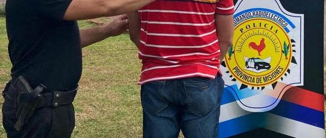 Oberá: detuvieron a un hombre acusado de amenazar a su expareja y evitaron que se acercara a su domicilio