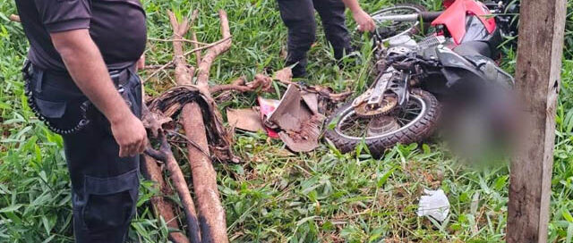 Andresito: la Policía recuperó una motocicleta horas después de ser robada