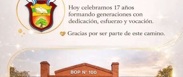 San Ignacio: el BOP N.º 100 celebra 17 años de historia educativa