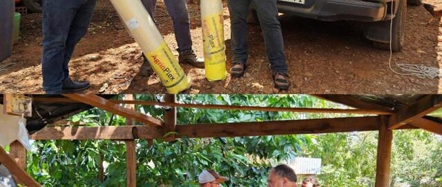 Asistencia técnica y entrega de insumos a productores de Aristóbulo del Valle tras los daños por el temporal