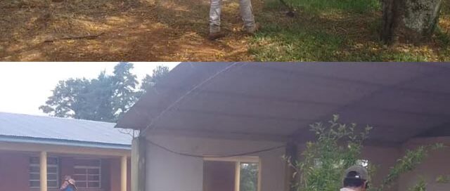 Bernardo de Irigoyen realizó operativos de limpieza en establecimientos educativos