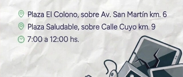Eldorado realizará la Primera Jornada Provincial de Reciclaje Electrónico con puntos de recolección en la ciudad