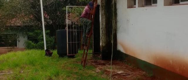 Colonia Delicia: realizaron trabajos para mejorar el sistema de agua en la Escuela Nº 283