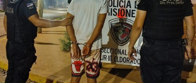 Violó una restricción, amenazó a su vecino y terminó detenido en Eldorado