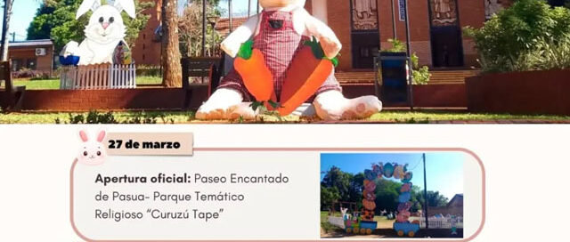 Puerto Esperanza se prepara para celebrar Semana Santa con actividades para toda la comunidad