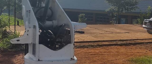 Iguazú: instalaron luminarias LED frente a la Escuela Nº 947 en el barrio 25 de Mayo