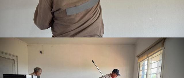 Realizan tareas de mantenimiento y pintura en el CIC Cultura de Puerto Iguazú