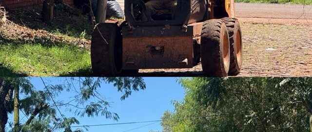 Iguazú avanza con tareas de limpieza y mantenimiento en espacios públicos