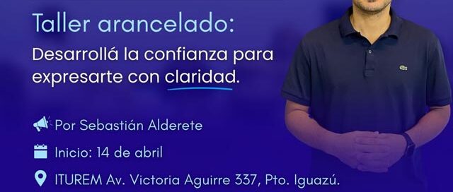 Iguazú: dictarán un taller de oratoria para fortalecer habilidades de comunicación