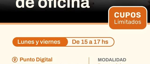 Oberá: abren inscripciones para capacitaciones presenciales en el Punto Digital