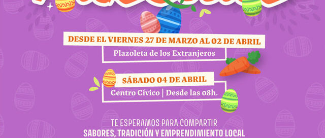 Oberá invita a una nueva edición de la Feria de Pascuas con emprendedores locales