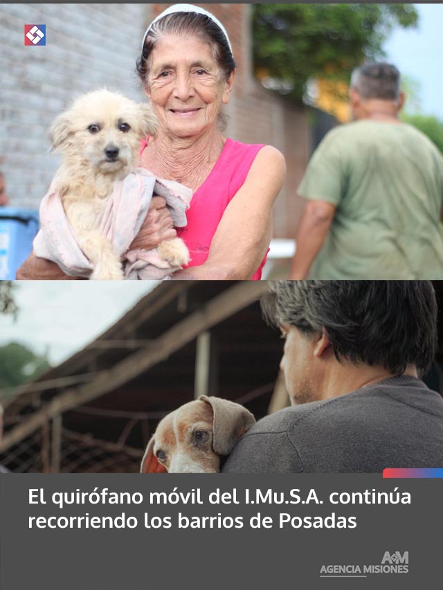 El quirófano móvil del I.Mu.S.A. continúa recorriendo los barrios de Posadas