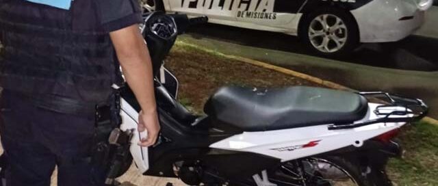 Intentó evadir un control y fue detenido con una motocicleta adulterada en Posadas