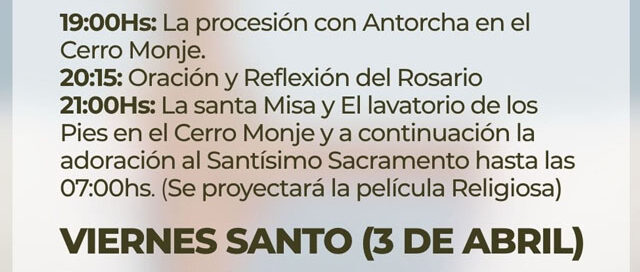 San Javier invita a vivir una Semana Santa con propuestas de fe, tradición y cultura