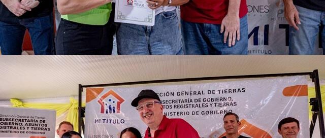 Más de 200 familias de Santa Ana recibieron permisos de ocupación y títulos de propiedad