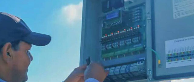 Avanza la instalación de semáforos sobre la Ruta 14 en accesos clave de San Vicente