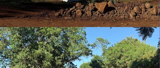 Iguazú: realizan trabajos de nivelación y entoscado en caminos de acceso a la Aldea Yriapú