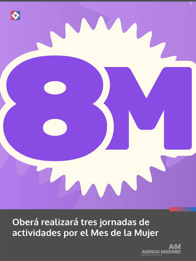 Oberá realizará tres jornadas de actividades por el Mes de la Mujer