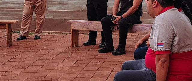 Puerto Esperanza: la Policía se reunió con vecinos del barrio KM 1 para fortalecer la prevención