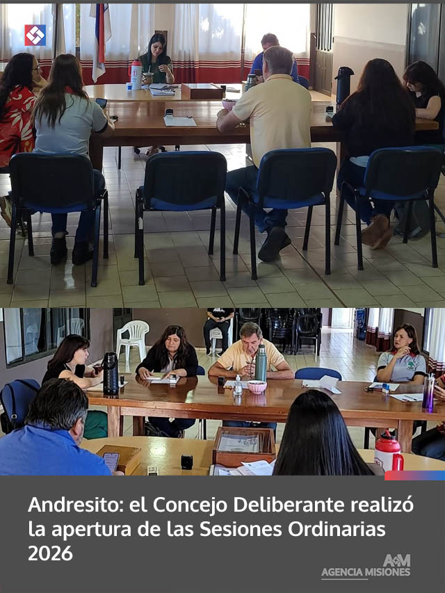 Andresito: el Concejo Deliberante realizó la apertura de las Sesiones Ordinarias 2026
