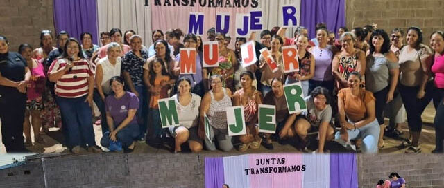 Bonpland: realizaron una mateada de mujeres en el barrio 8 de Diciembre