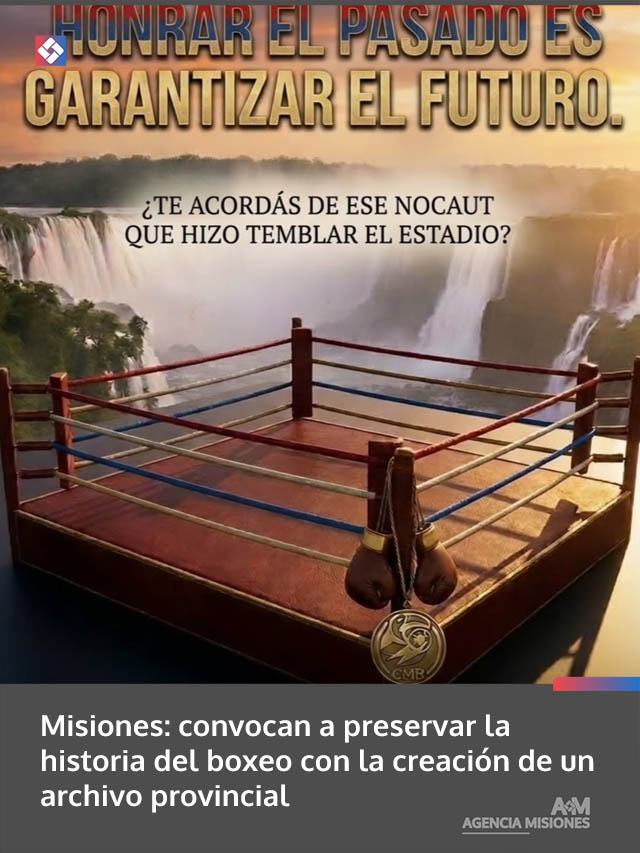 Misiones: convocan a preservar la historia del boxeo con la creación de un archivo provincial