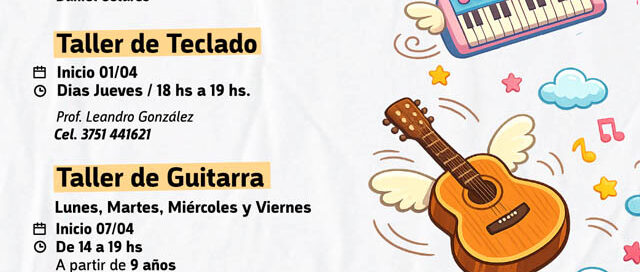 Eldorado: vuelven los talleres culturales con propuestas literarias y musicales