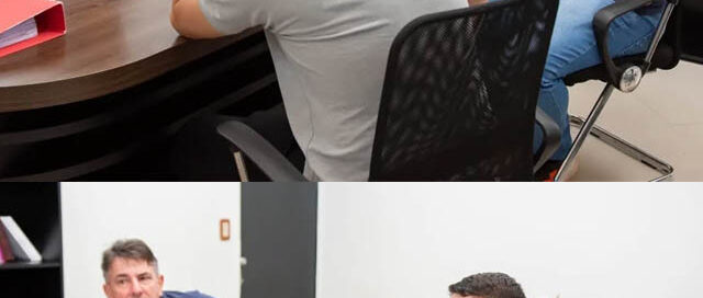 Bernardo de Irigoyen: el intendente se reunió con autoridades de la EFA para avanzar en proyectos comunitarios