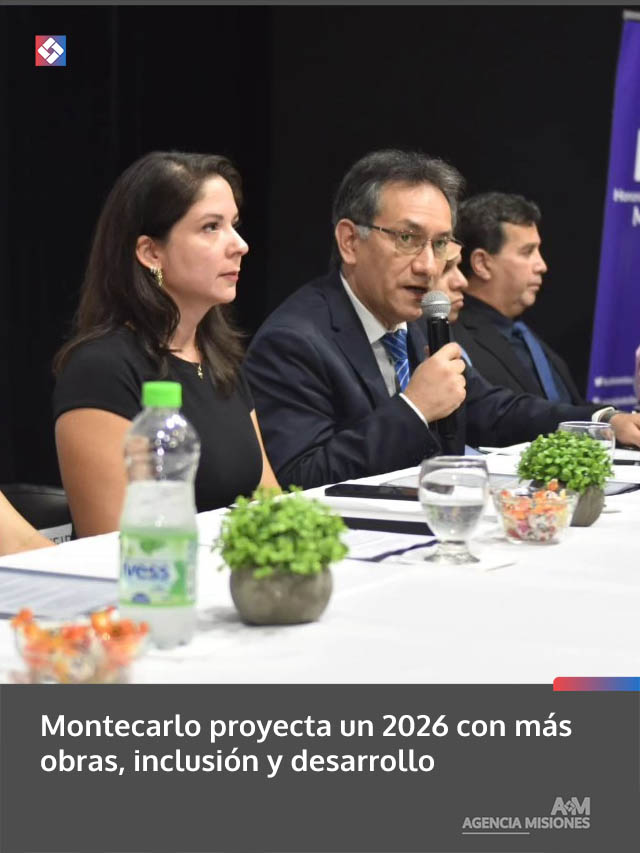 Montecarlo proyecta un 2026 con más obras, inclusión y desarrollo