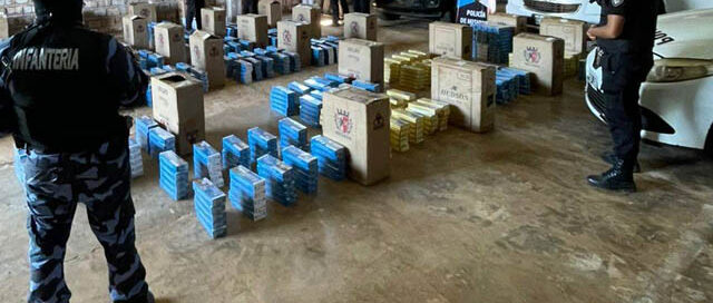 El Soberbio: tres detenidos y millonario golpe al contrabando de cigarrillos en Colonia Paraíso