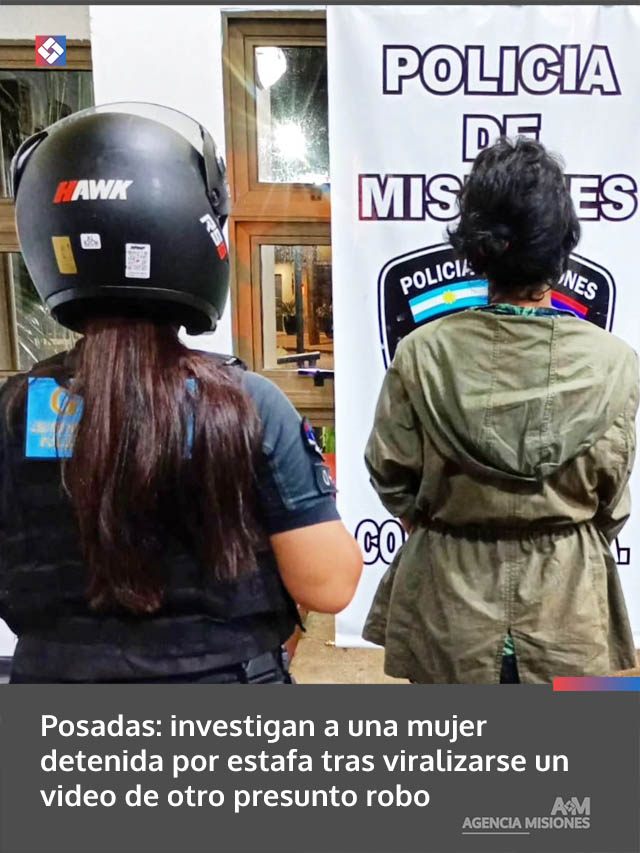 Posadas: investigan a una mujer detenida por estafa tras viralizarse un video de otro presunto robo en un comercio