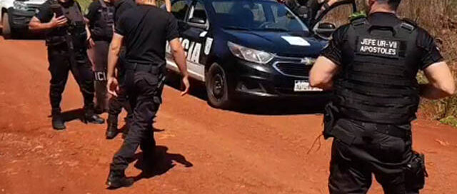 Concepción de la Sierra: tres detenidos tras atacar a policías con machetes y palos