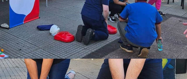 Salud Pública realizó una jornada de prevención y concientización en la Plaza 9 de Julio