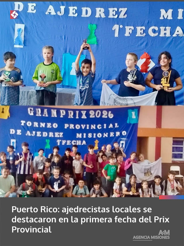 Puerto Rico: ajedrecistas locales se destacaron en la primera fecha del Prix Provincial