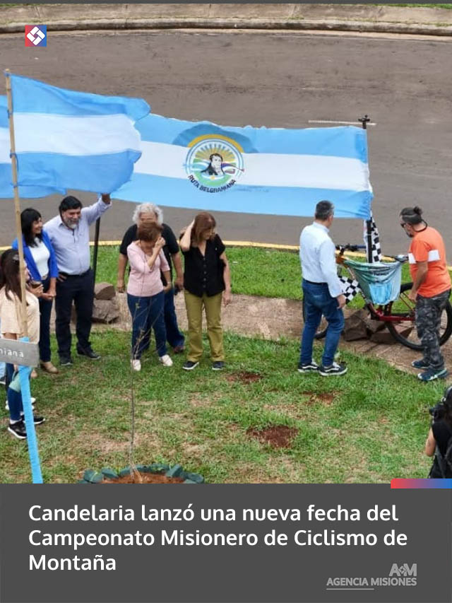 Candelaria lanzó una nueva fecha del Campeonato Misionero de Ciclismo de Montaña