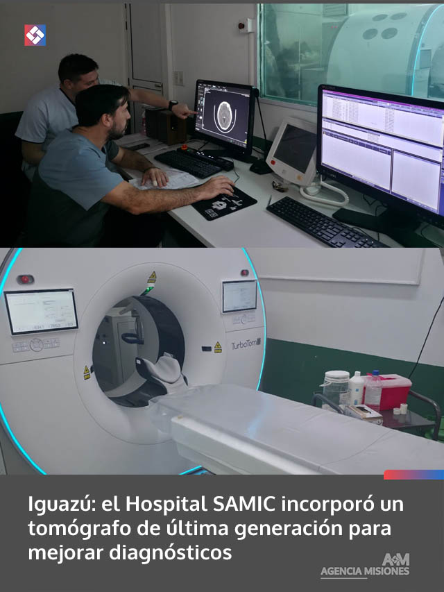 Puerto Iguazú: el Hospital SAMIC incorporó un tomógrafo de última generación para mejorar diagnósticos