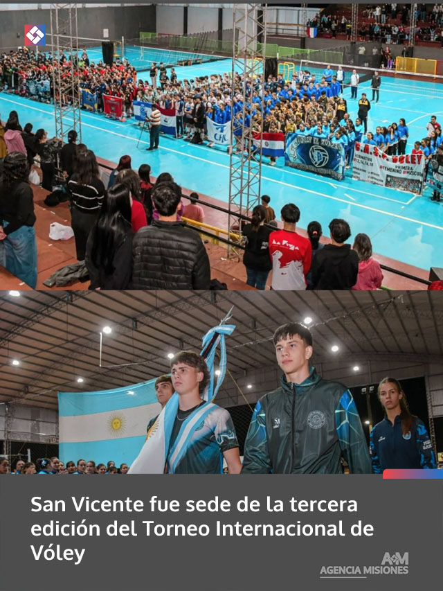 San Vicente fue sede de la tercera edición del Torneo Internacional de Vóley