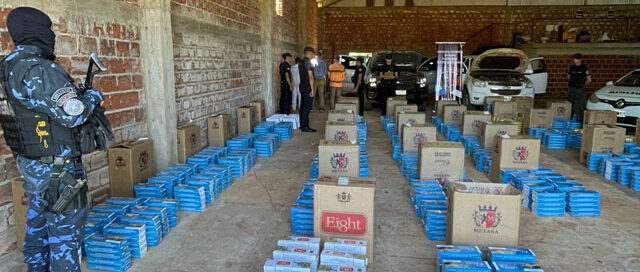 Megaincautación de contrabando en El Soberbio: tres implicados y casi 100 millones en mercadería secuestrada