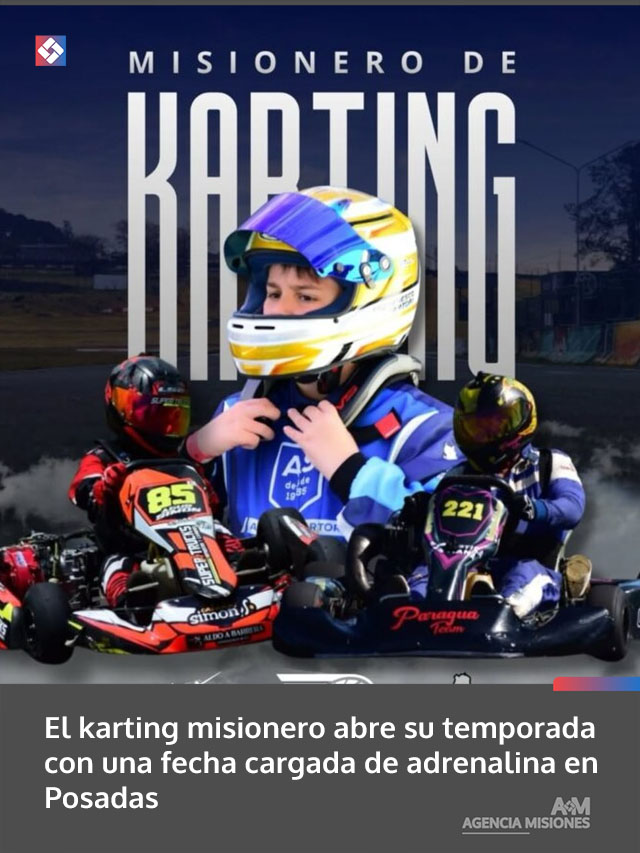 El karting misionero abre su temporada con una fecha cargada de adrenalina en Posadas
